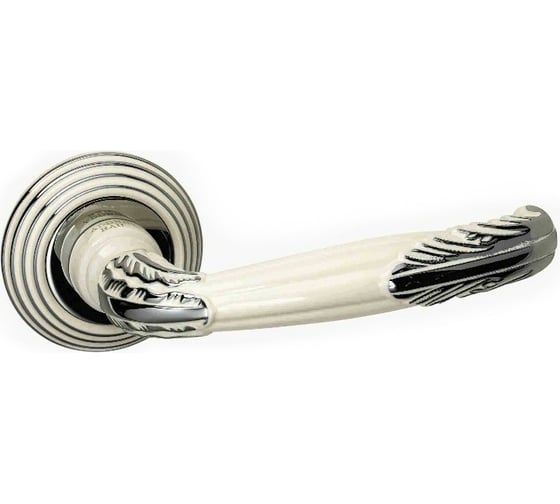Дверные ручки ADDEN BAU FLAMINGO V204 ENAMEL / CHROME 940000001450 1