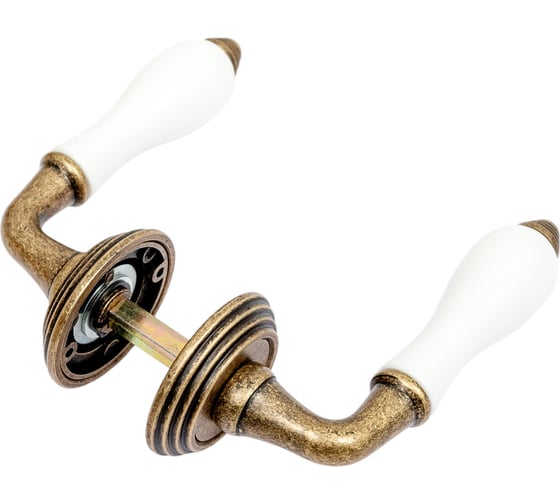 Дверные ручки ADDEN BAU PORCELLANA V214 AGED BRONZE 940000001452