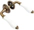 Дверные ручки ADDEN BAU PORCELLANA V214 AGED BRONZE 940000001452 1