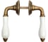 Дверные ручки ADDEN BAU PORCELLANA V214 AGED BRONZE 940000001452 5