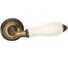 Дверные ручки ADDEN BAU PORCELLANA V214 AGED BRONZE 940000001452 2