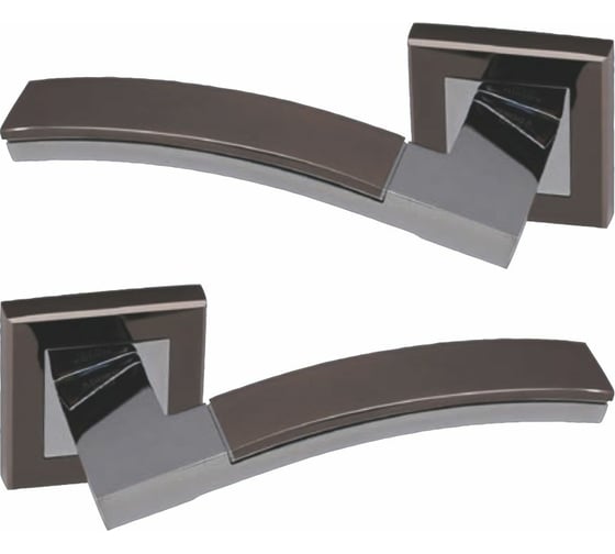 Дверные ручки ADDEN BAU OBRA Q330 BLACK NICKEL / CHROME 940000001292