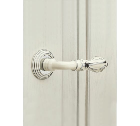 Дверные ручки ADDEN BAU PALAZZO V201 ENAMEL / CHROME 940000001451