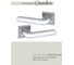 Дверные ручки ADDEN BAU PIEZA Q360 WHITE / CHROME 940000001490 3