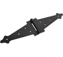 Декоративная фигурная двойная петля-стрела Tech-Krep FRS1-2х200 черный - накл. 148270