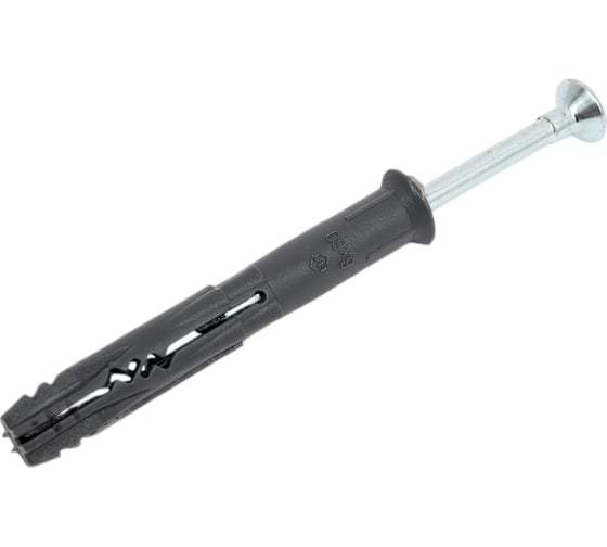 Дюбель-гвоздь RMG М 8x60, пластик, потай, 100/2400 ДГП-08-060-100