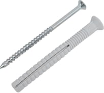 Дюбель-гвоздь RMG М 8x80, пластик, потай, 50/1000 ДГП-08-080-050