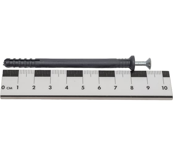 Дюбель-гвоздь RMG М 6x80, пластик, потай, 150/3600 ДГП-06-080-150
