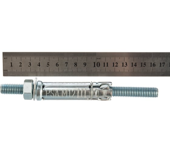 Анкер со шпилькой ПАРТНЕР PSA-SB 12х65 ZN 10шт. БП ФАС 68604 10