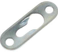 Пластинка зацепная PL 42x14x32x1.5, белый цинк 13319