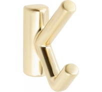 Крючок мебельный GTV LENS брашированное золото WZ-LENS-18