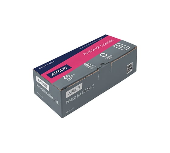 Ручки на планке APECS HP-80.1923-C-CR-L 15592