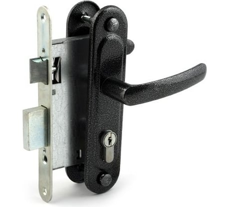 Врезной замок ЗЕНИТ Омега-ЗВ7.02 серебро 19437