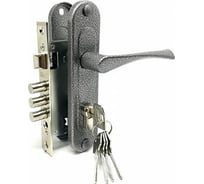 Врезной замок ЗЕНИТ ЗВ7-60.1 серебро 28004