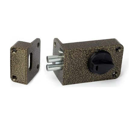 Накладной замок ЗЕНИТ ЗН-2-6 бронза 19711