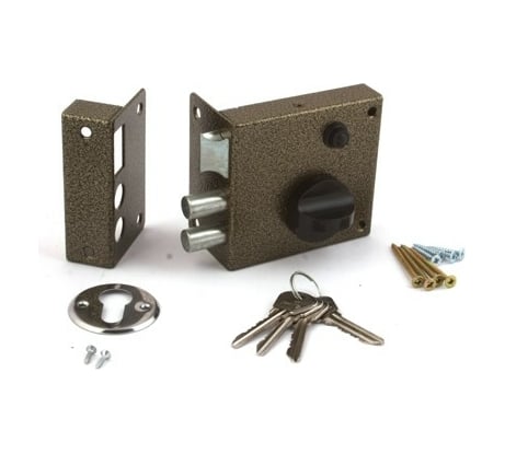 Накладной замок ЗЕНИТ Омега-ЗН-3 бронза 19486