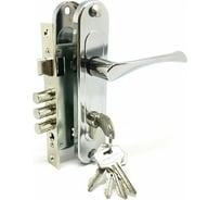 Врезной замок ЗЕНИТ ЗВ7-60.1 хром 27908