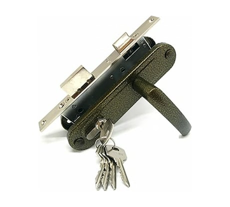 Врезной замок ЗЕНИТ ЗВ7-70.04-02 бронза 28012