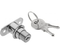 Замок мебельный GTV №105 для раздвижных дверей, металлический ключ ZZ-B0-105-01-S