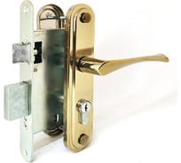 Врезной замок ЗЕНИТ Омега-ЗВ7 золото-лак 20428