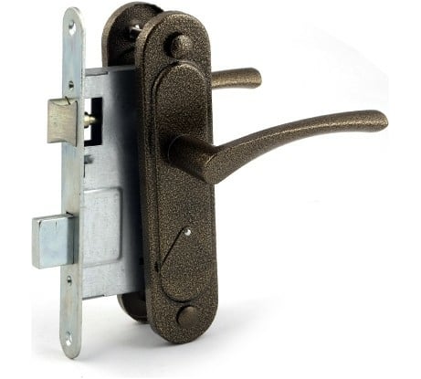 Врезной замок ЗЕНИТ Омега-ЗВ9.2-01ЗВ9ПР бронза 19451