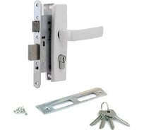 Врезной замок ЗЕНИТ ЗВ4-3.04 белый 19402