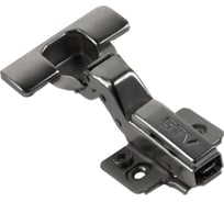 Петля GTV SILENTO PRO внутренняя самозакрывающаяся без еврошурупа, с 3D регулировкой, H-0, CLIPON, черная ZM-HCSL07-3DBEO-20