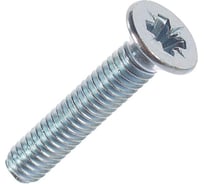 Винт с полной резьбой с потайной головкой ПАРТНЕР DIN965 4х30 А2 со шлицем PZ 500шт ФАС 6404 500