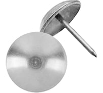 Гвозди декоративные ТУНДРА 8x15 мм, хром, 500 шт. 3593251