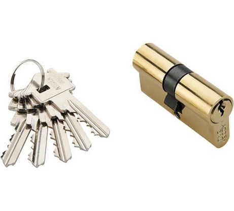 Цилиндр ADDEN BAU CYL 5-60 KEY GOLD 940000000595