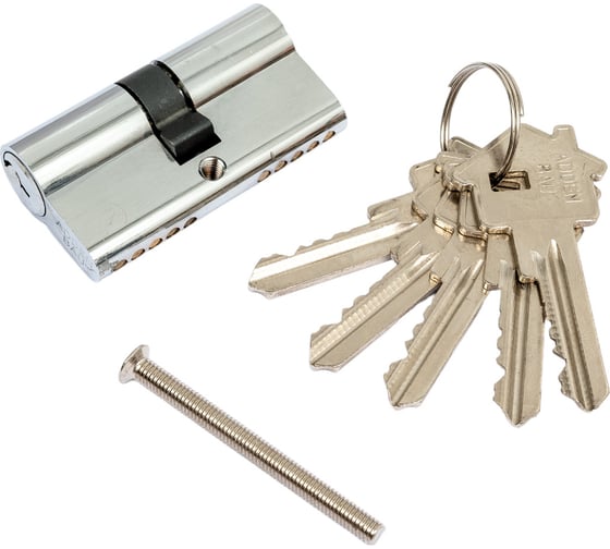Цилиндр ADDEN BAU CYL 5-60 KEY CHROME 940000000597