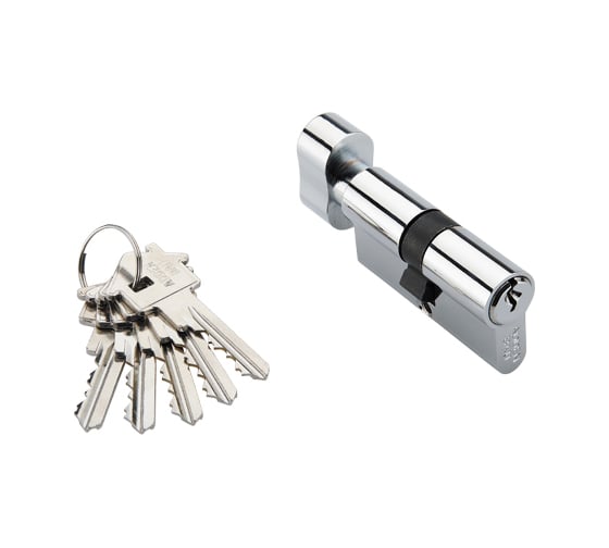Цилиндр ADDEN BAU CYL 5-60 KNOB CHROME 940000000594 1