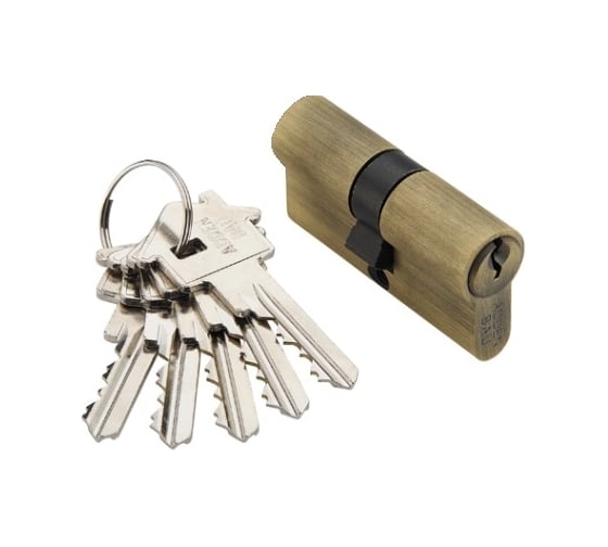 Цилиндр ADDEN BAU CYL 5-60 KEY BRONZE 940000000596