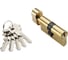 Цилиндр ADDEN BAU CYL 5-60 KNOB GOLD 940000000592 1