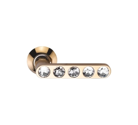 Фалевые ручки SILLUR 200 P.GOLD/CRYSTAL 940000000062 1