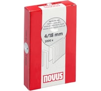 Скобы (2000 шт;4/18) Novus 042-0594