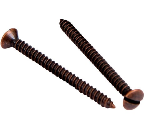 Саморез для выключателя/изолятора МЕЗОНИНЪ цвет - красная бронза GE30002-33