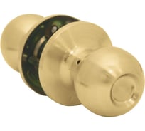 Защелка дверная SCHLOSS 42032 KL-01 с ручкой шар, золото (30) тов-139670