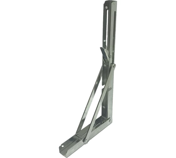 Складной кронштейн для полок MFK-TORG 300х155мм никель SB-53 НЕКОНДИЦИЯ К-53-300х155