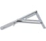 Складной кронштейн для полок MFK-TORG 300х155мм хром SB-53 К-53-300х155-ХРОМ 3