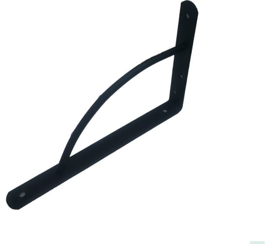 Выпуклый кронштейн для полок MFK-TORG 145х205мм черный SB-28 К-28-145х205