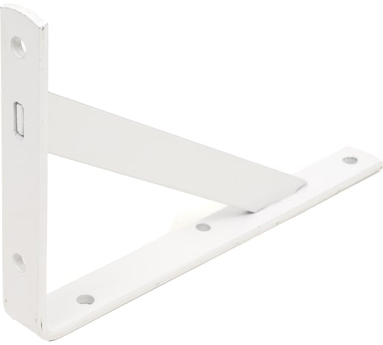 Усиленный кронштейн MFK-TORG модель 9 100х150 20мм белый SB-07 К9-100 150