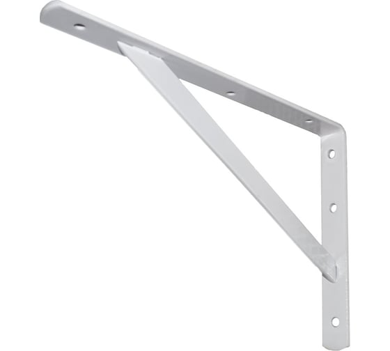 Усиленный кронштейн MFK-TORG модель 9 250х200 4мм белый SB-06 К-99