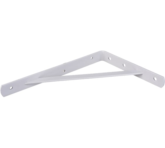 Усиленный кронштейн MFK-TORG модель 9 300х210 4мм белый SB-06 К-22