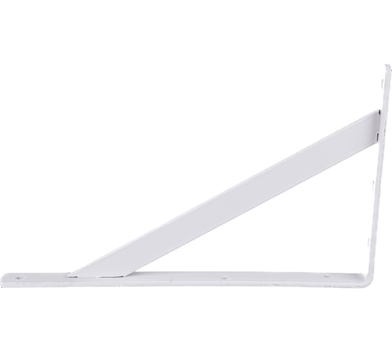 Усиленный кронштейн MFK-TORG модель 9 150х250 20мм белый SB-07 К9-150 250