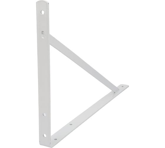 Усиленный кронштейн MFK-TORG модель 9 500х340 4мм белый SB-06 К-26