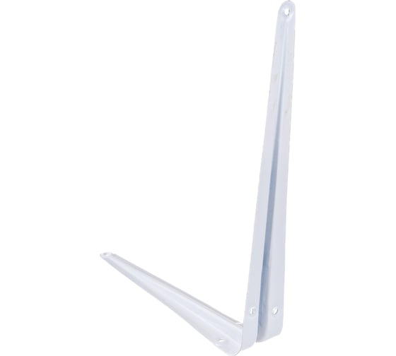 Кронштейн MFK-TORG модель1 300х250 1 мм белый SB-01 65кг К-54