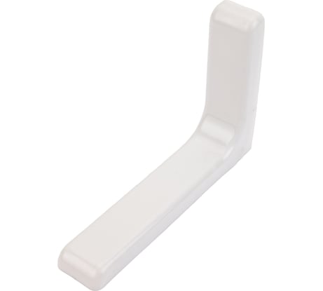 Кронштейн с декоративными накладками MFK-TORG белый L=120мм К-86