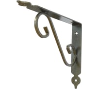 Фигурный кронштейн для полок MFK-TORG 280х330 бронза SB-41 КФ3-280х330