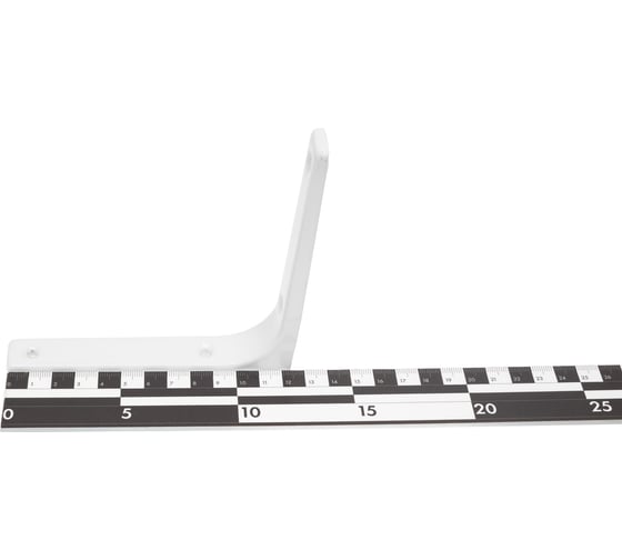 Усиленный кронштейн MFK-TORG модель2 125х125 1.2мм белый SB-37 К-71